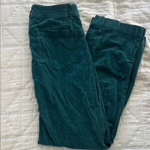 Faherty Green Corduroy Trousers